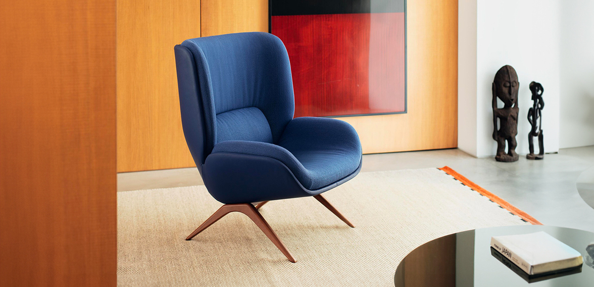 Lepal poltrona design di Arper: design e comfort in equilibrio