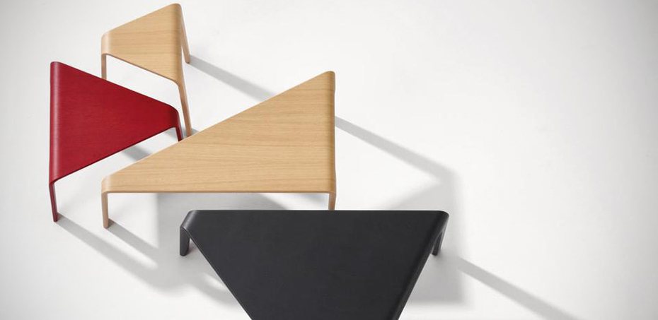 Sgabelli e Tavolini Ply di Arper, Design Lievore Altherr Molina